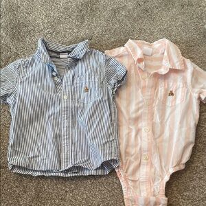 Gap Brannan Bear - Striped Shirt Set